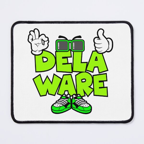 Item preview, DELAWARE Vintage Cartoon Retro Comic designed and sold by NFTWords.