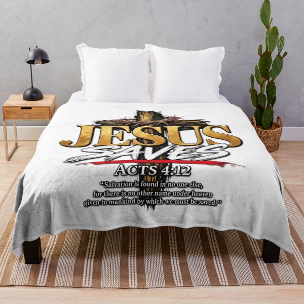Item preview, Jesus Saves – Acts 4:12 designed and sold by RParisFaithWear.
