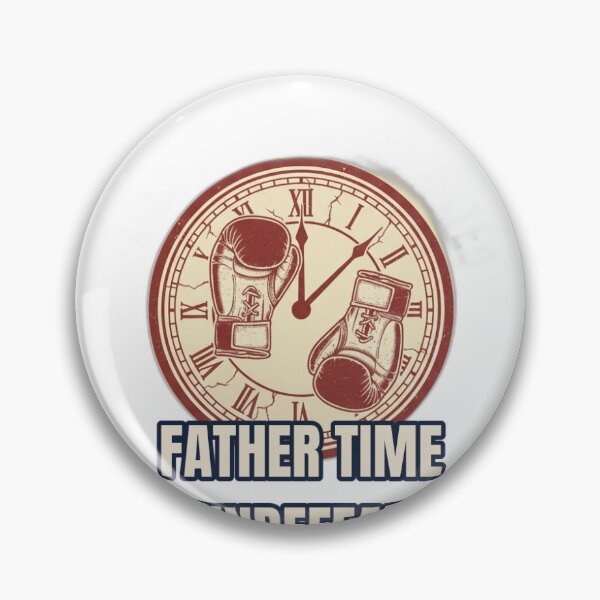 Item preview, FATHER TIME IS UNDEFEATED - Boxing Clock T-Shirt designed and sold by Viviglow.