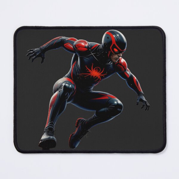Item preview, Red and Black Armored Spider Hero designed and sold by DukeNiko.
