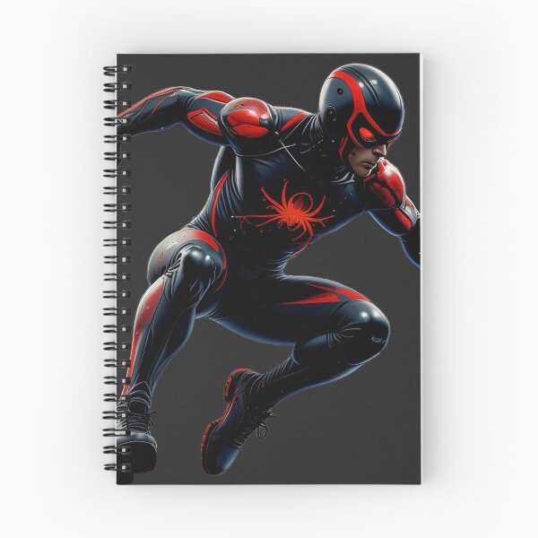 Item preview, Red and Black Armored Spider Hero designed and sold by DukeNiko.