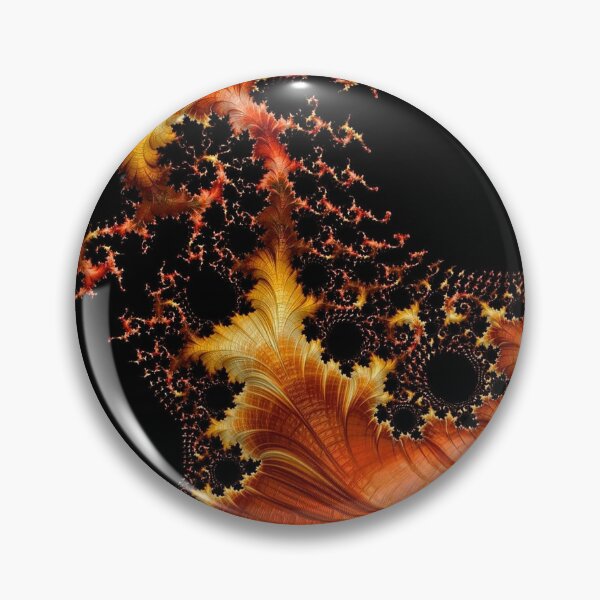 Item preview, Fractal Halloween colors designed and sold by KingsArtworx 2.