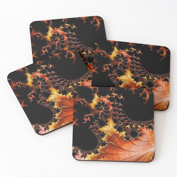 Item preview, Fractal Halloween colors designed and sold by KingsArtworx 2.