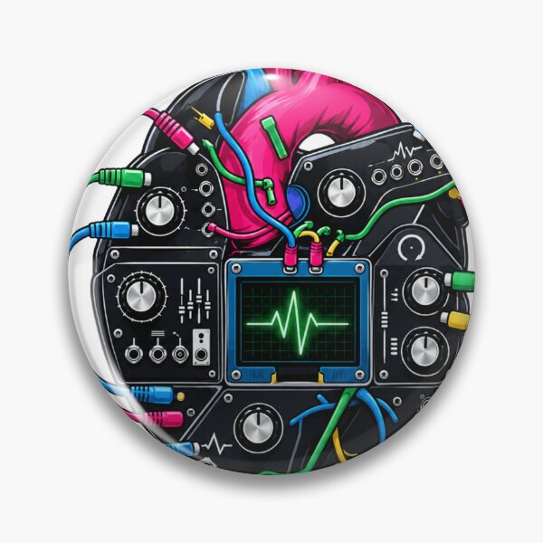 Item preview, Modular Synth Heart Patch Cable Spaghetti designed and sold by planetazul3.