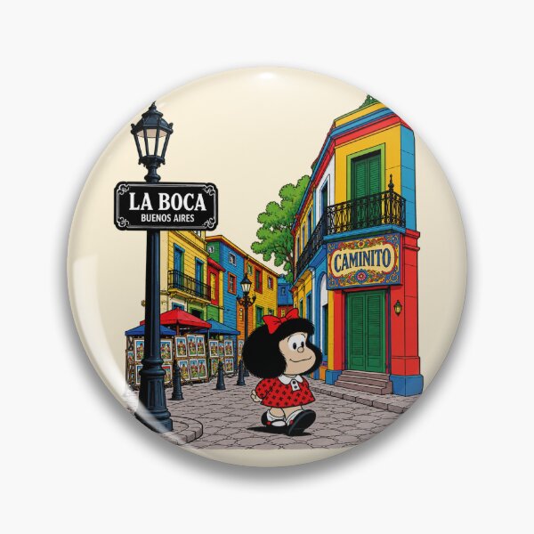 Item preview, Mafalda in Buenos Aires designed and sold by JarquinDD.