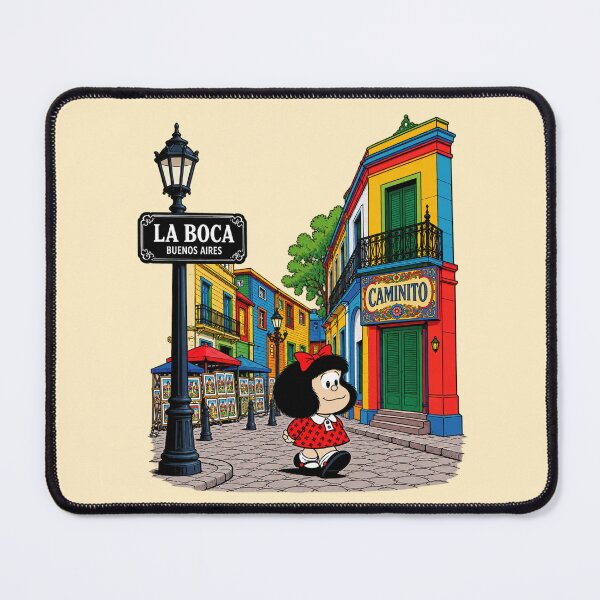 Item preview, Mafalda in Buenos Aires designed and sold by JarquinDD.