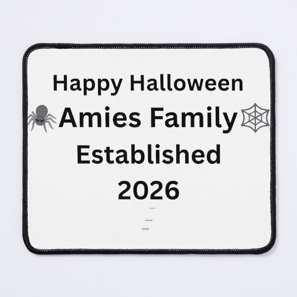 Item preview, Happy Halloween Amies Family Established 2026 ?️ Spooky Family designed and sold by Amies family design .