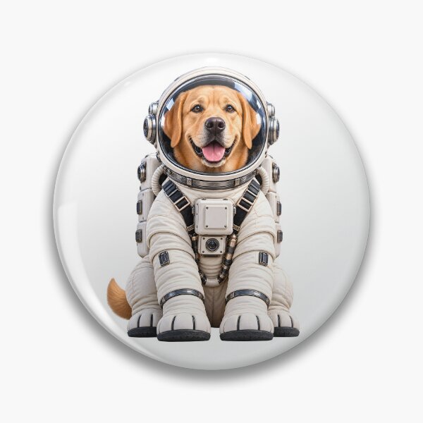 Item preview, Labrador Astronaut Space Dog – Cute Golden Retriever Cosmic Adventure designed and sold by builtforyou.