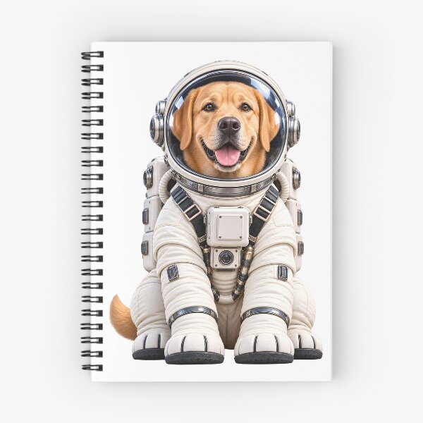 Item preview, Labrador Astronaut Space Dog – Cute Golden Retriever Cosmic Adventure designed and sold by builtforyou.