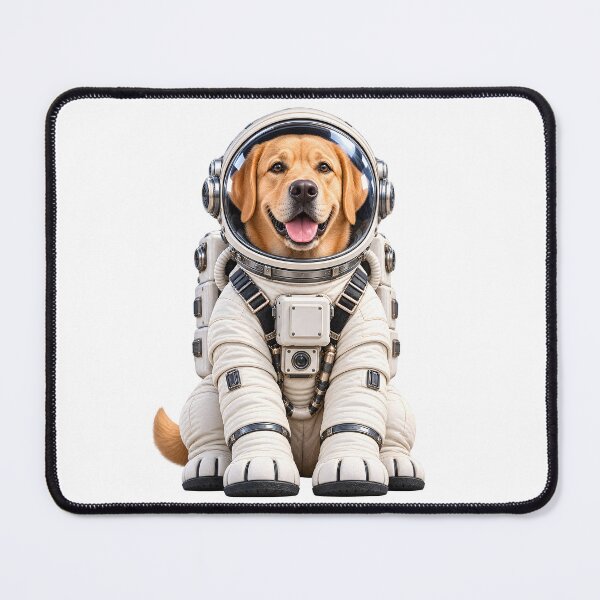 Item preview, Labrador Astronaut Space Dog – Cute Golden Retriever Cosmic Adventure designed and sold by builtforyou.