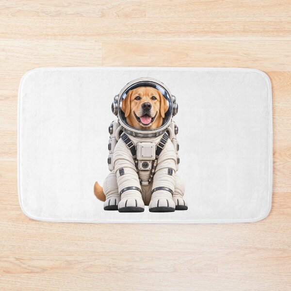 Item preview, Labrador Astronaut Space Dog – Cute Golden Retriever Cosmic Adventure designed and sold by builtforyou.