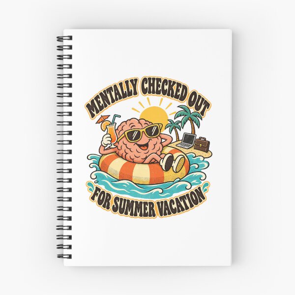 Item preview, Mentally Checked Out for Summer Vacation designed and sold by urbinet.
