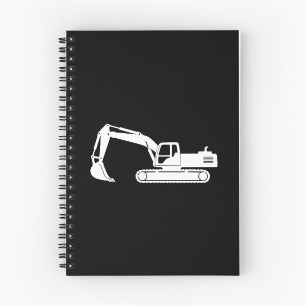 Item preview, Excavator Digger Heavy Equipment Construction Silhouette #1 designed and sold by AnnSign.