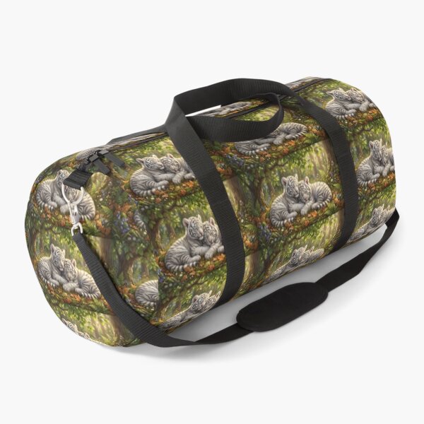 Item preview, Under the Woodland Sun – Two Sleeping Tiger Cubs designed and sold by TreatLLC.
