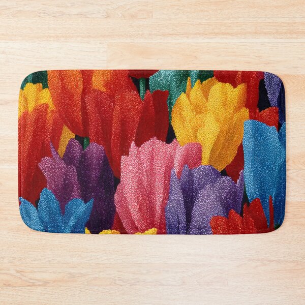 Item preview, Yellow Tulips Flower Painting Bright Spring Artwork designed and sold by AutoPopStudio.