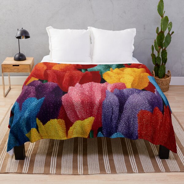 Item preview, Yellow Tulips Flower Painting Bright Spring Artwork designed and sold by AutoPopStudio.