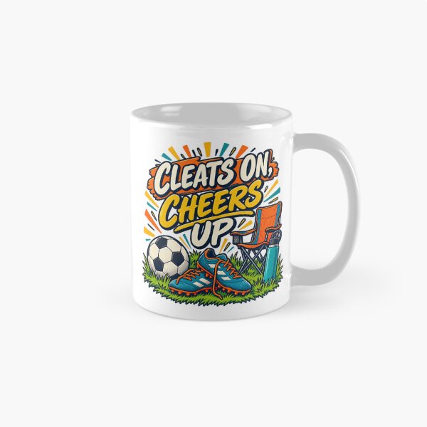 Item preview, Cleats On Cheers Up Soccer Family Art designed and sold by CheerfulNest.