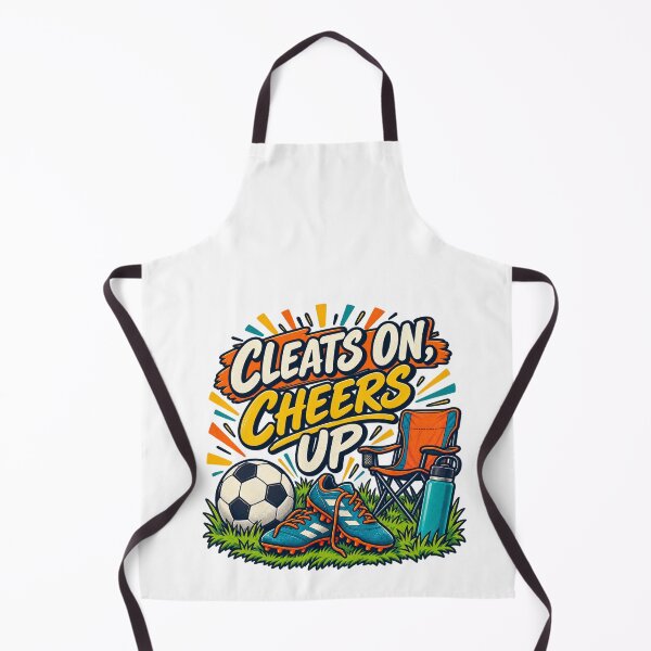 Item preview, Cleats On Cheers Up Soccer Family Art designed and sold by CheerfulNest.