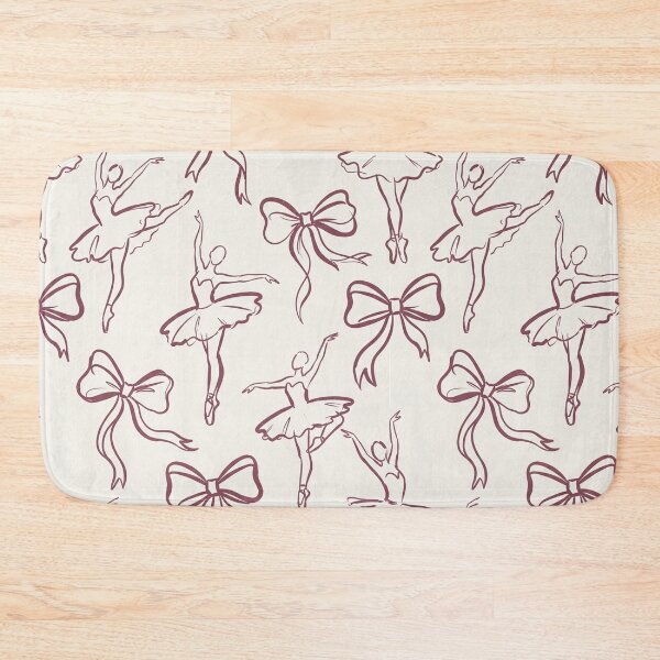 Item preview, Vintage Ballerina Bows Balletcore Coquette Seamless Pattern designed and sold by SayMaria.