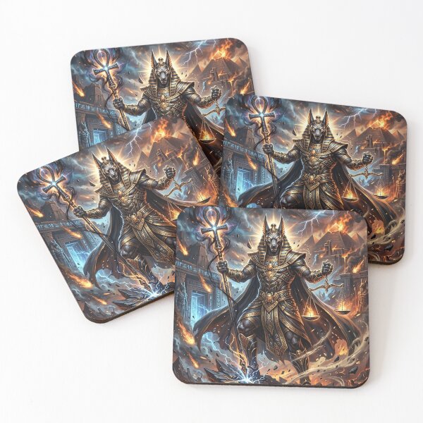 Item preview, Anubis Egyptian God | Fantasy Art designed and sold by Artsy Universe.