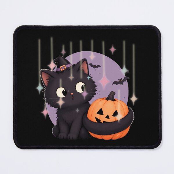 Item preview, Cat Tail Pumpkin - Cute Black Cat Halloween Design designed and sold by tellia-kallisto.