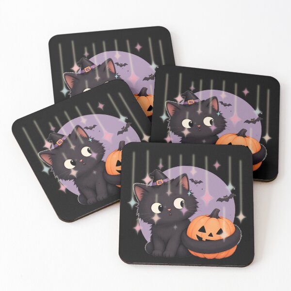 Item preview, Cat Tail Pumpkin - Cute Black Cat Halloween Design designed and sold by tellia-kallisto.