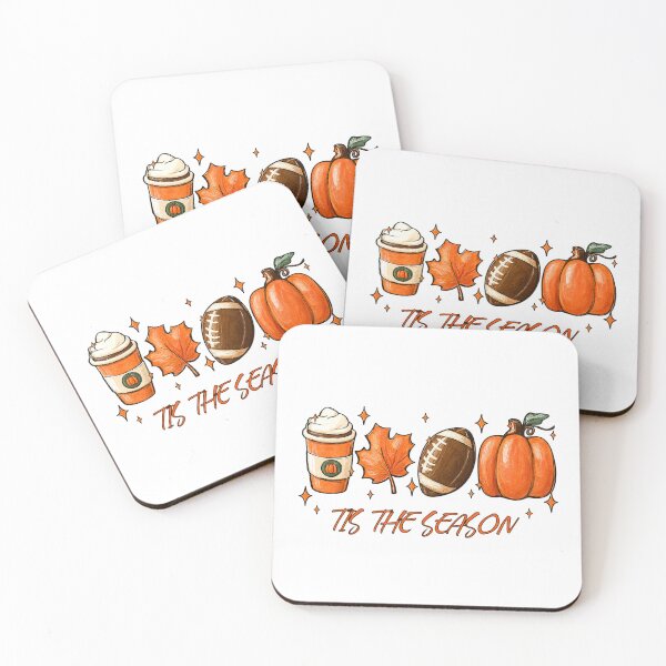 Item preview, Tis The Season Fall Football Coffee designed and sold by Evercrest Life.