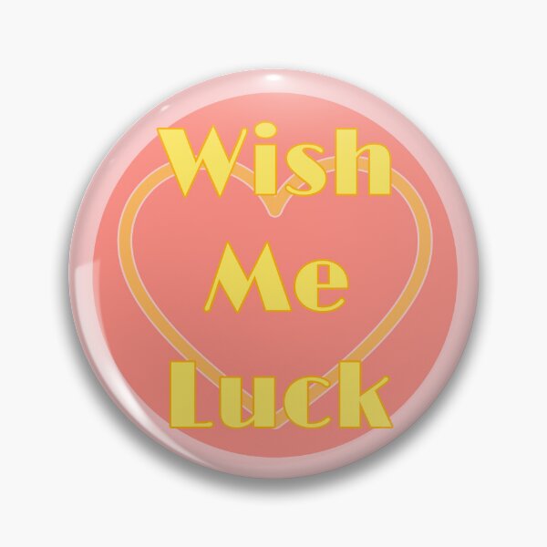 Item preview, Wish Me Luck  designed and sold by PopBubbleShop.