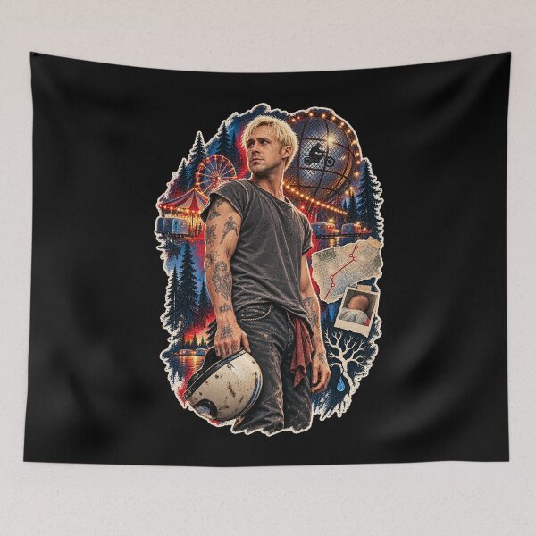 Item preview, Globe of Death - The Place Beyond The Pines designed and sold by hesjustken.