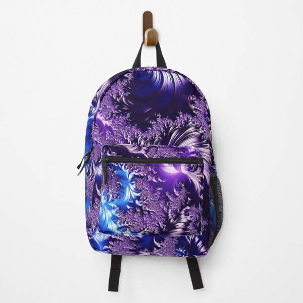 Item preview, Blue and purple fractal swirls designed and sold by KingsArtworx 2.