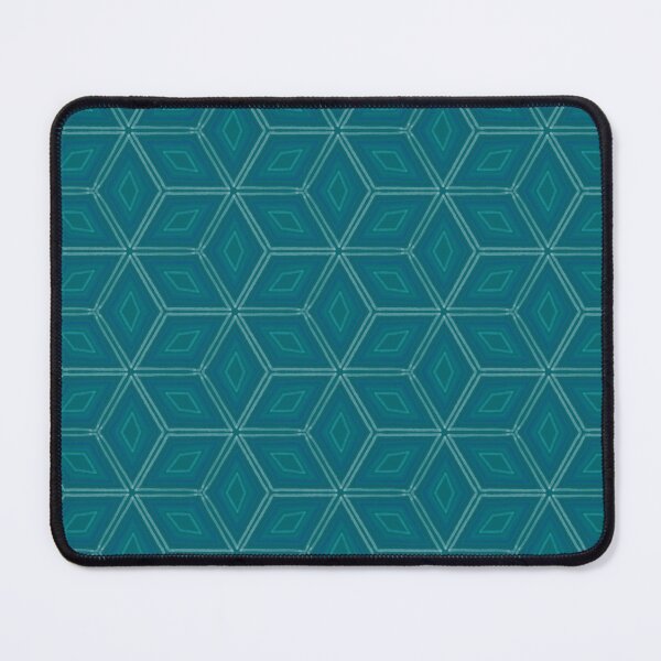 Item preview, Geometric pattern green blue designed and sold by Ana Gorozpe.