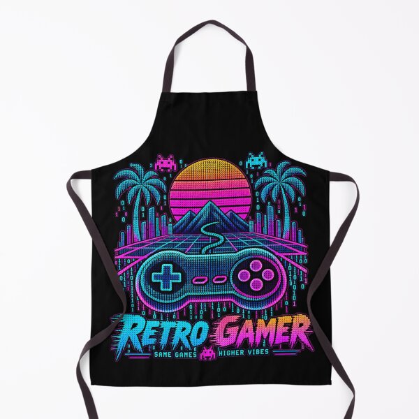 Item preview, Binary Retro Gamer — Higher Vibes designed and sold by Kicor.