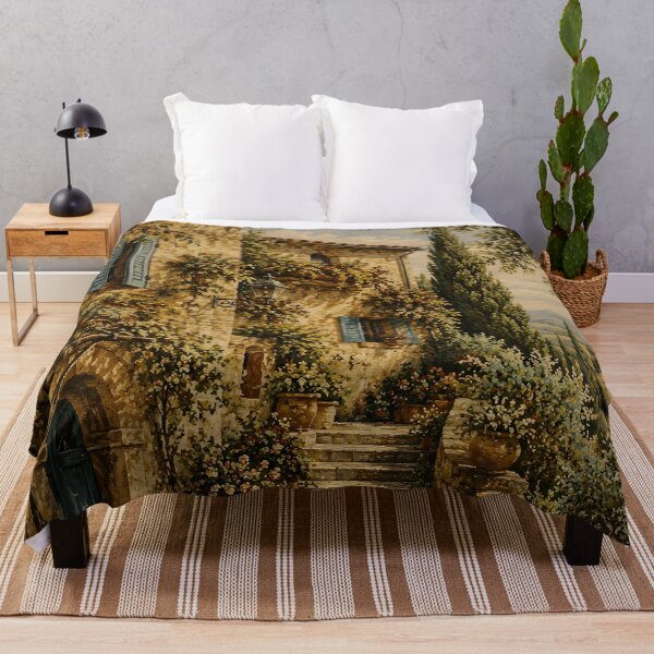 Item preview, Vintage Italian Tapestry Wall Hanging Art designed and sold by TrendSh0p.
