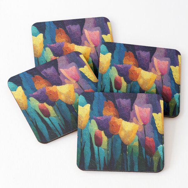 Item preview, Dutch Tulips Flower Painting Traditional Botanical Art designed and sold by AutoPopStudio.