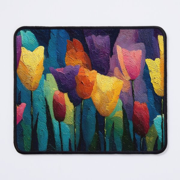 Item preview, Dutch Tulips Flower Painting Traditional Botanical Art designed and sold by AutoPopStudio.