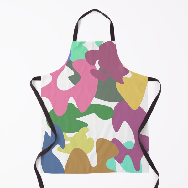 Item preview, Pastel abstract colorful organic shapes designed and sold by juicinate.