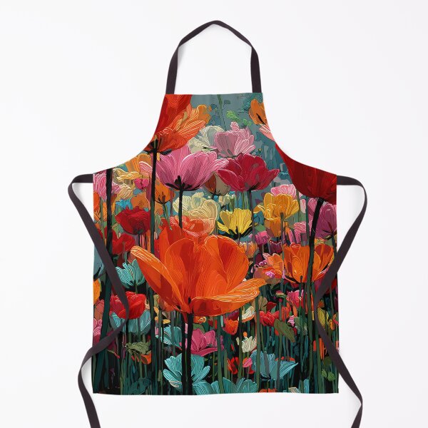 Item preview, Fresh Tulips Spring Flowers Colorful Wall Artwork designed and sold by AutoPopStudio.