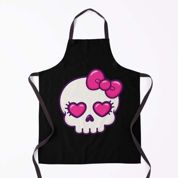 Item preview, Skull with pink bow designed and sold by YChangShop.