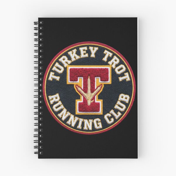 Item preview, Turkey Trot Running Club Varsity Letterman Thanksgiving Patch designed and sold by TeNovaStudio ⭐⭐⭐⭐⭐.