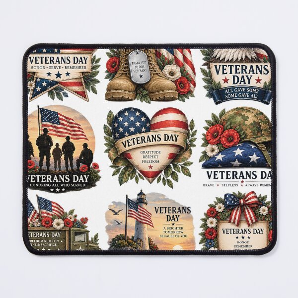 Item preview, Patriotic Veterans Day Tribute Collection designed and sold by Gold Turtle  Lina.