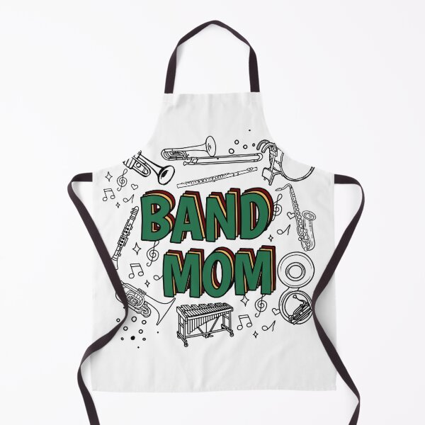 Item preview, Band Mom - green, gold, maroon designed and sold by roseroycedesigns.