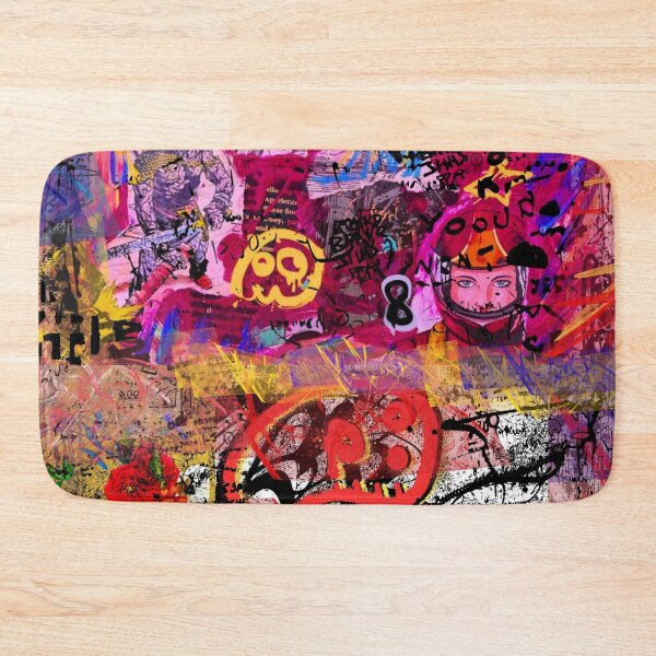 Item preview, Colorful Graffiti Collage designed and sold by Swooncake Press.