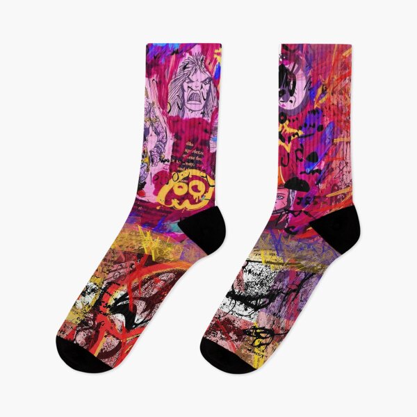 Item preview, Colorful Graffiti Collage designed and sold by Swooncake Press.