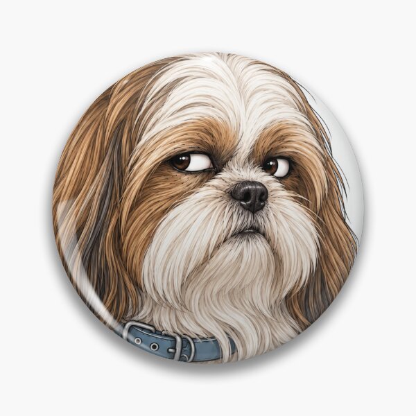 Item preview, My Dog Is Friendly Im The One Who Bites Shih Tzu designed and sold by SayMaria.