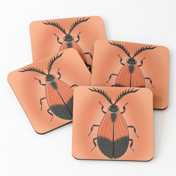 Item preview, Oragnge beetle (Caenia dimidiata) designed and sold by Strataes.