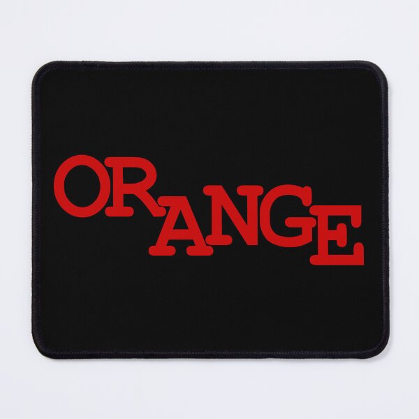 Item preview, 05 Orange in Red Confusing Typography designed and sold by Museum Of Non-Existing Art.