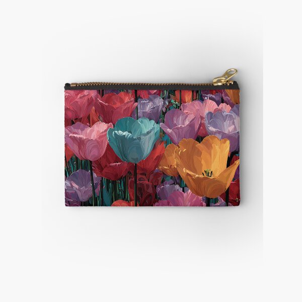 Item preview, Tulips Floral Print Vibrant Botanical Flower Artwork designed and sold by AutoPopStudio.