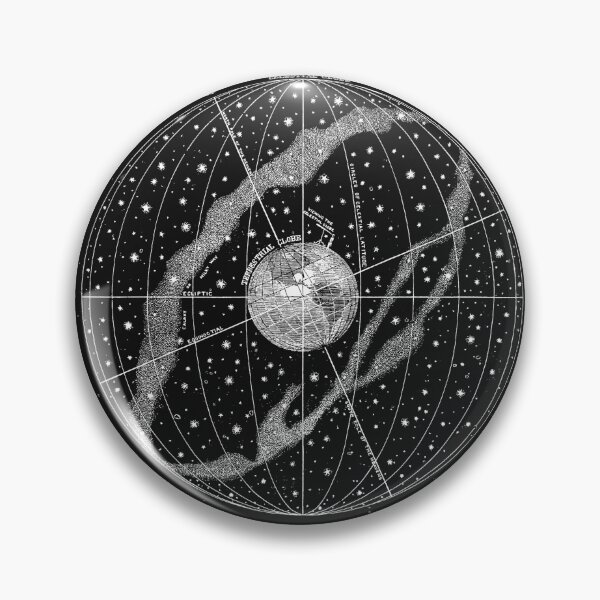 Item preview, Vintage Space Illustration: Terrestrial and Celestial Globes designed and sold by nileniley.