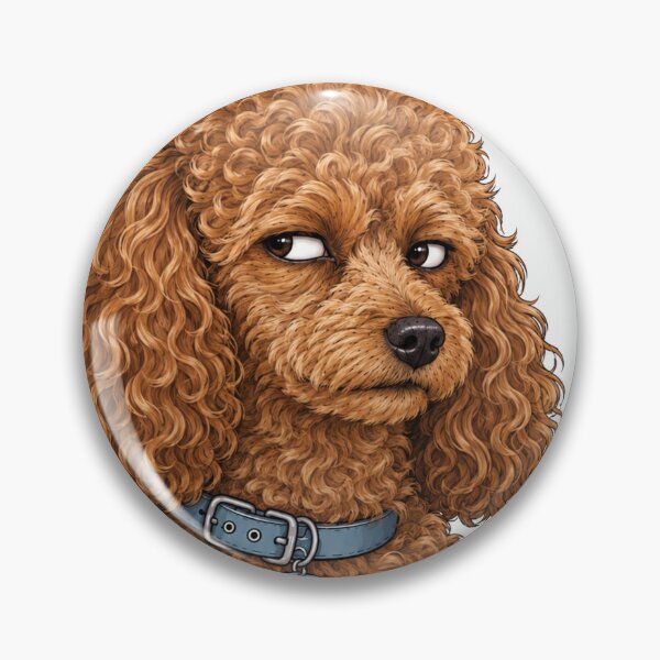 Item preview, My Dog Is Friendly Im The One Who Bites Poodle designed and sold by SayMaria.