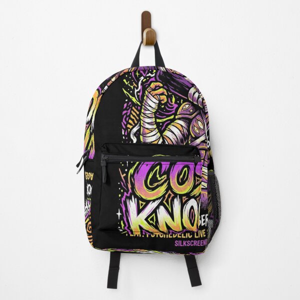 Item preview, Cosmic Knockout Psychedelic Mummy BJJ Rear Naked Choke Gig Poster designed and sold by TeNovaStudio.